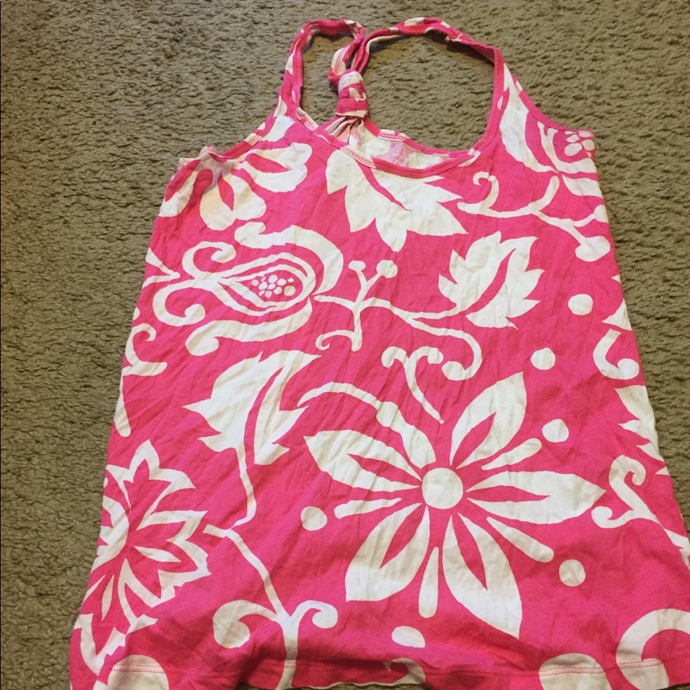 Old navy floral shirt, size small.